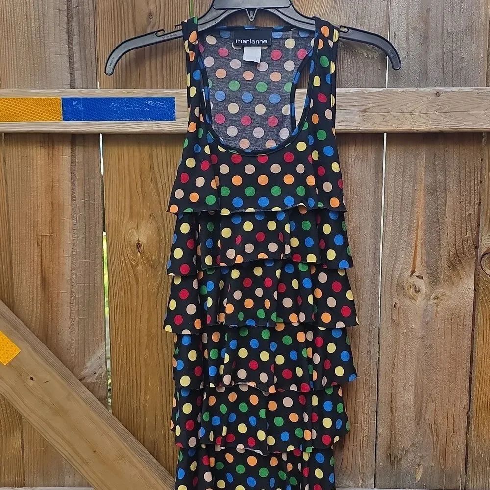 Multicolor Polka Dot Fabric